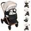Carriola Reversible 4 en 1 Victoria Porta Bebe Ibaby