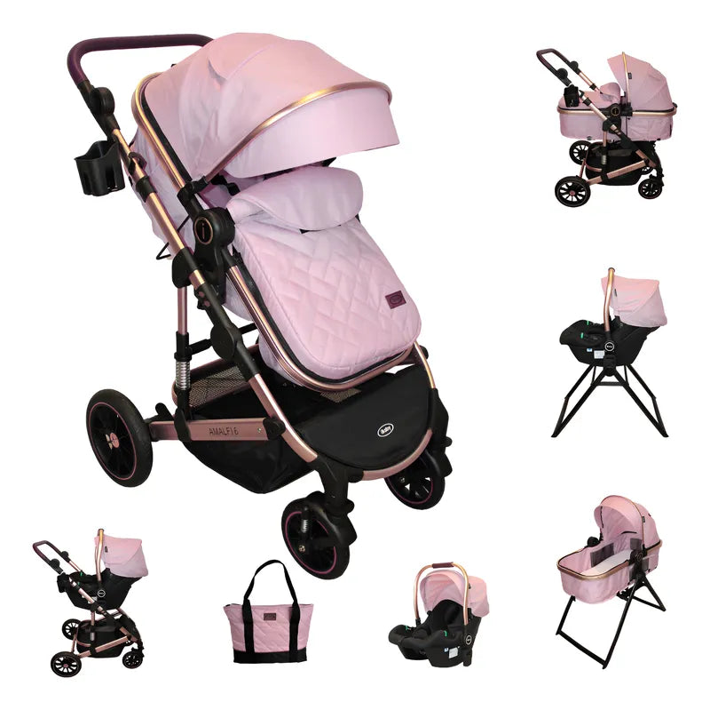 Carriola 6 En1 Mecedora Autoasiento Amalfi