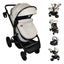 Carriola 4 En 1 Sistema De Viaje Todo Terreno Ibaby Cupra