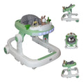 Andadera Caminadora 3 En 1 Musical Y Luces Verde Ibaby