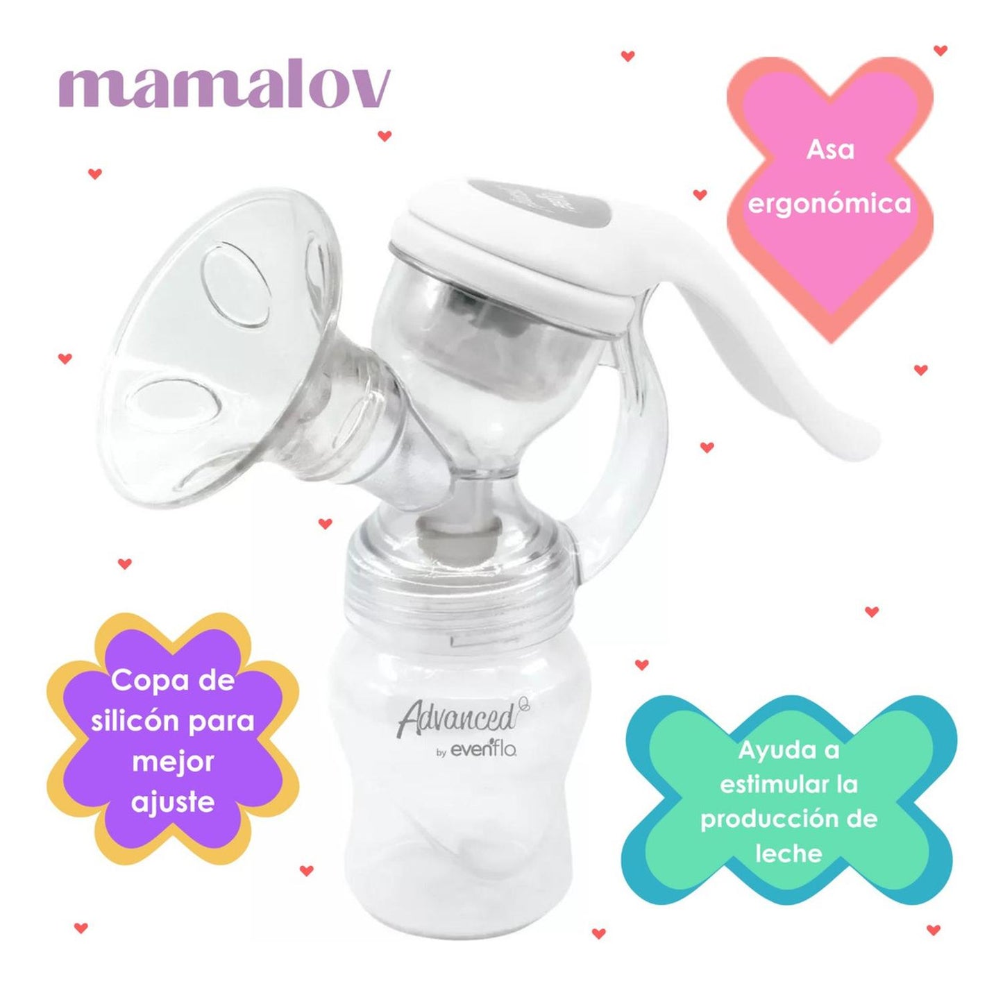 saca leche manual evenflo EXTRACTOR MANUAL EVENFLO 6537 – Mamalov
