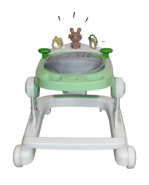 Andadera Caminadora 3 En 1 Musical Y Luces Verde Ibaby