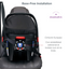 Carriola Para Correr B-free & B-safe Flexfit Con Autoasiento - Negro - Britax