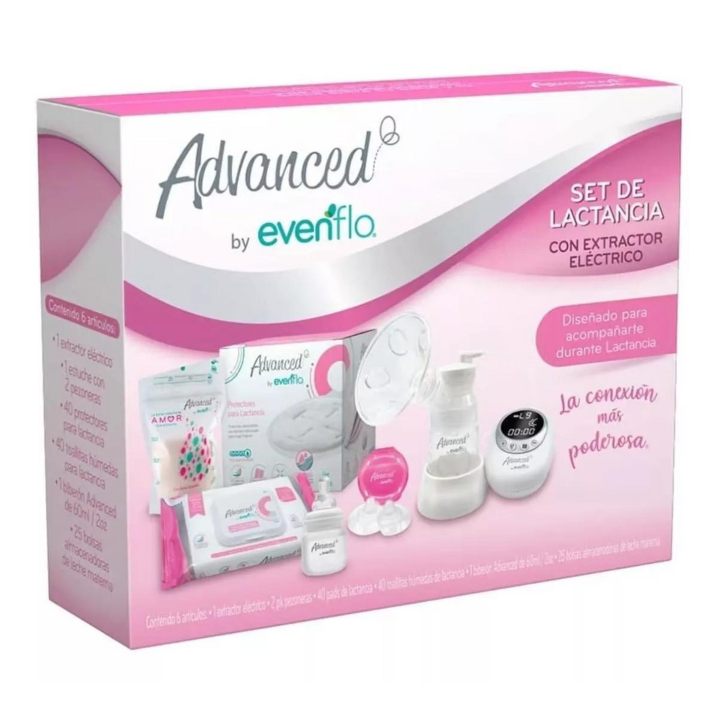 Kit De Lactancia Materna Con Extractor Eléctrico 6700 - Evenflo