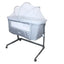 Colecho Cuna Moises Para Bebe 2 Niveles P965m - Gris - Confety World