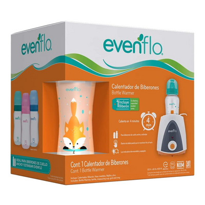 Calentador de Biberones Sencillo Evenflo