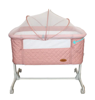 Colecho Para Bebe Con Posicion Anti Reflujo | Mau - Rosa - Ibaby