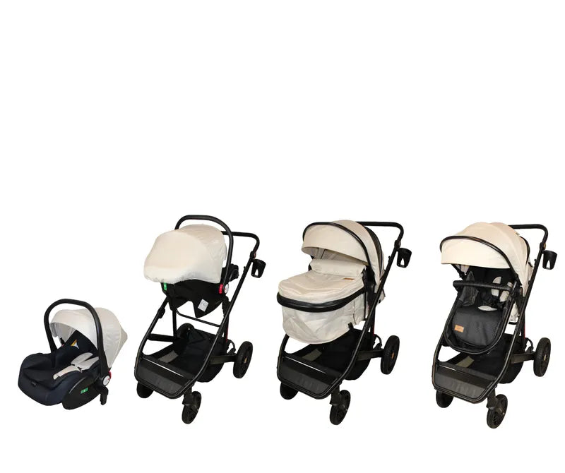 Carriola 4 En 1 Sistema De Viaje Todo Terreno Ibaby Cupra