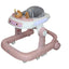 Andadera Y Caminadora 3 En 1 Musical Luces Led Rosa Ibaby