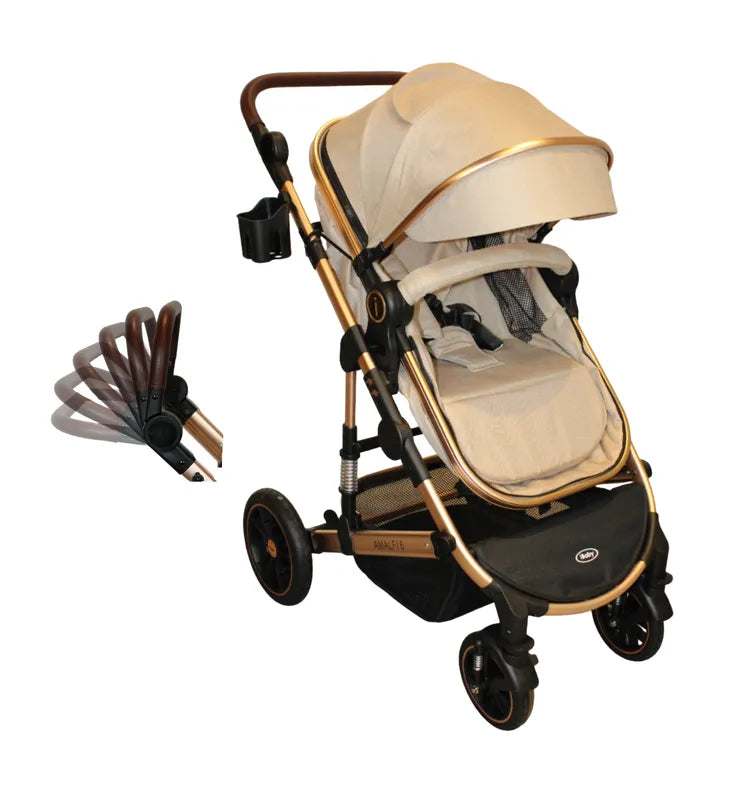 Carriola 6 En1 Mecedora Autoasiento Amalfi