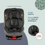 Autoasiento Para Carro Supra 360° - Negro - Bebesit