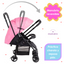 Carriola Travel System Go Lite - Rosa - Bebesit