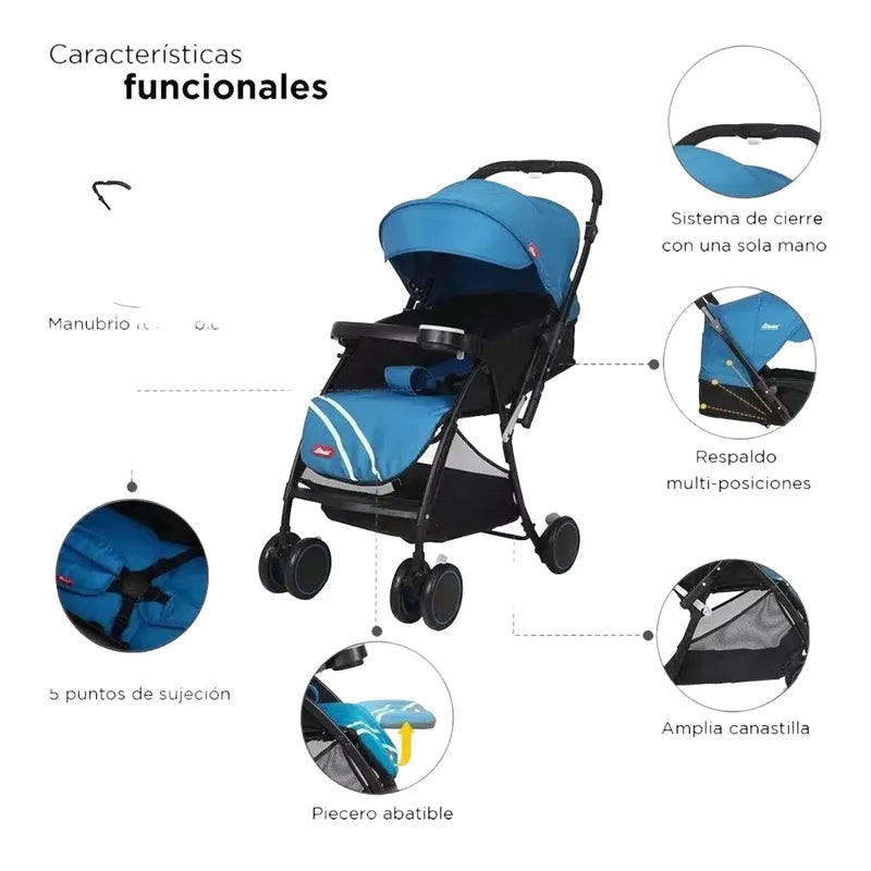 Carriola Reversible Lu Baby D'bebe