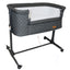Colecho Para Bebe Con Posicion Anti Reflujo | Mau - Negro - Ibaby
