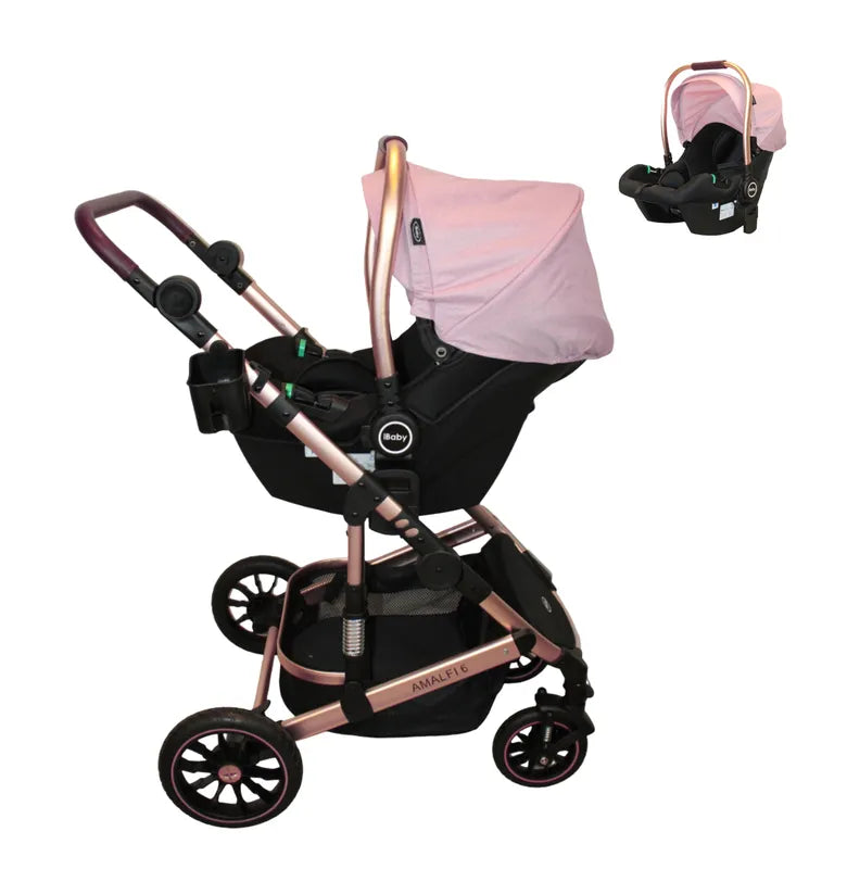 Carriola 6 En1 Mecedora Autoasiento Amalfi