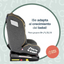Autoasiento Para Carro Supra 360° - Negro - Bebesit
