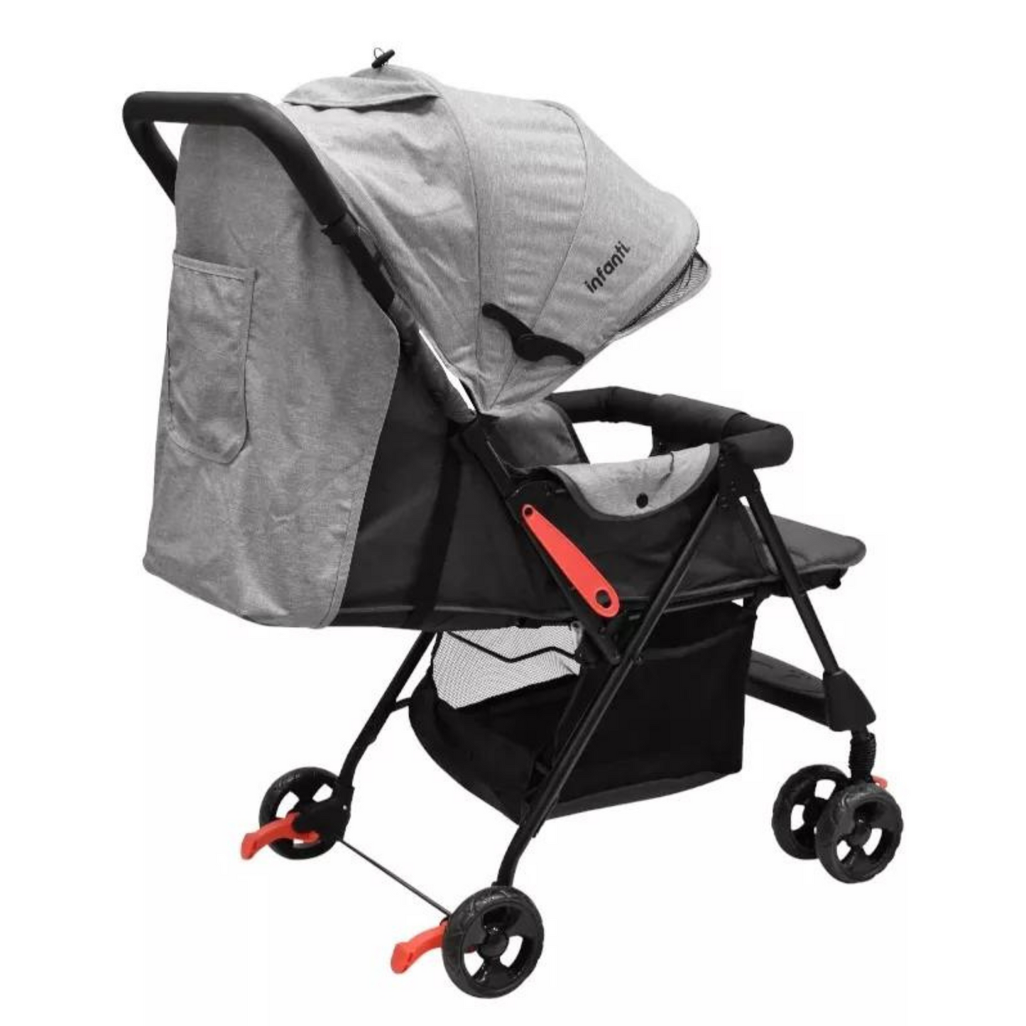 Carriola Para Bebé Luppo Ligera Y Plegable - Gris - Infanti