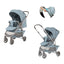 Carriola De Bebe reversible multi-funcional Travel System Max