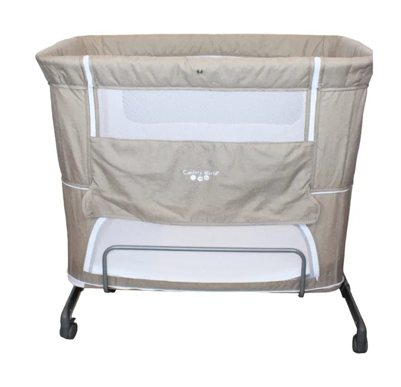 Colecho Cuna Moises Para Bebes 2 Niveles P965m - Beige - Confety World