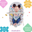 Silla Bouncer Vibradora Mickey Mouse Happy Triangles 11896 - Bright Starts
