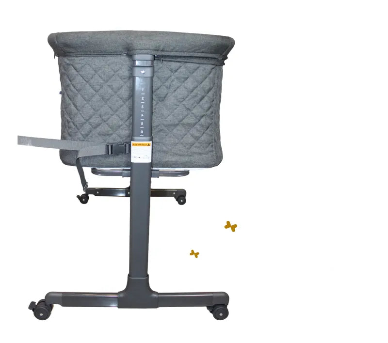 Colecho Para Bebe Con Posicion Anti Reflujo | Mau - Negro - Ibaby
