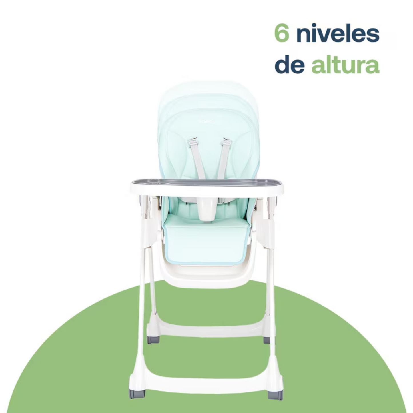 Silla Periquera Snack Para Bebé - Celeste - Bebesit