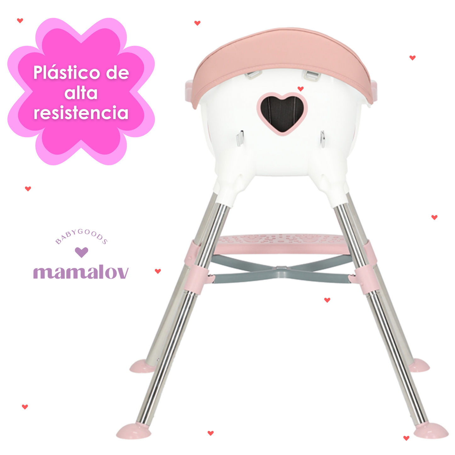 Silla Alta - Rosa SA-E03 Kool Baby