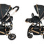 Carriola 4 en 1 Reversible Con Portabebe Alessia iBaby