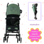 Carriola De Bastón Plegable Para Bebé Aleé Dino - Verde - iBaby