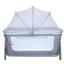 Colecho Cuna Moises Para Bebe 2 Niveles P965m - Gris - Confety World