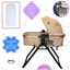Carriola 6 En1 | Mecedora | Autoasiento | Amalfi - Beige - Ibaby