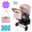 Carriola 4 En 1 Con Base Para Autoasiento Borah Ibaby