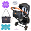 Carriola 4 En 1 Con Base Para Autoasiento Borah Ibaby