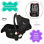 Carriola 4 En 1 Con Base Para Autoasiento Borah Ibaby