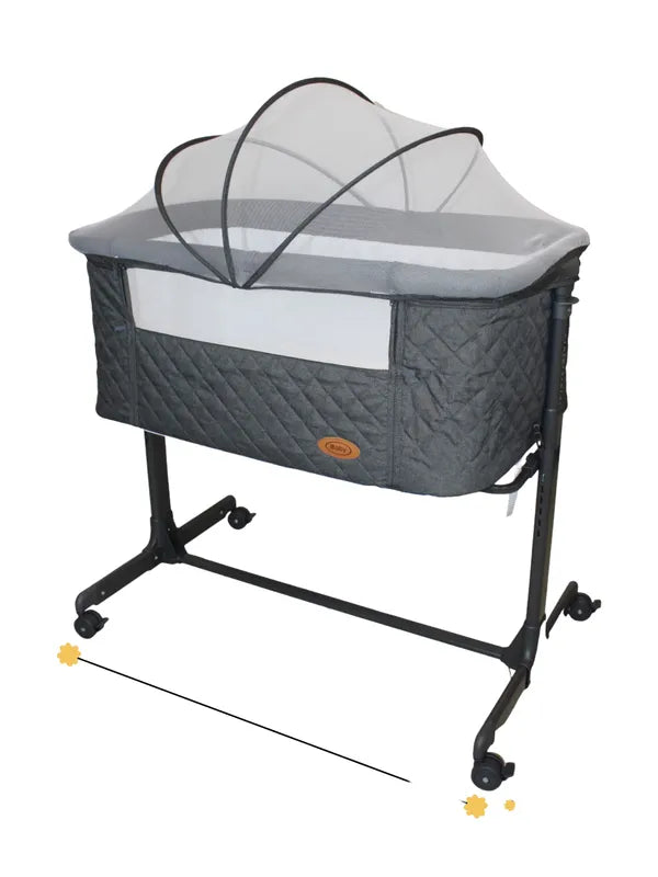 Colecho Para Bebe Con Posicion Anti Reflujo | Mau - Negro - Ibaby