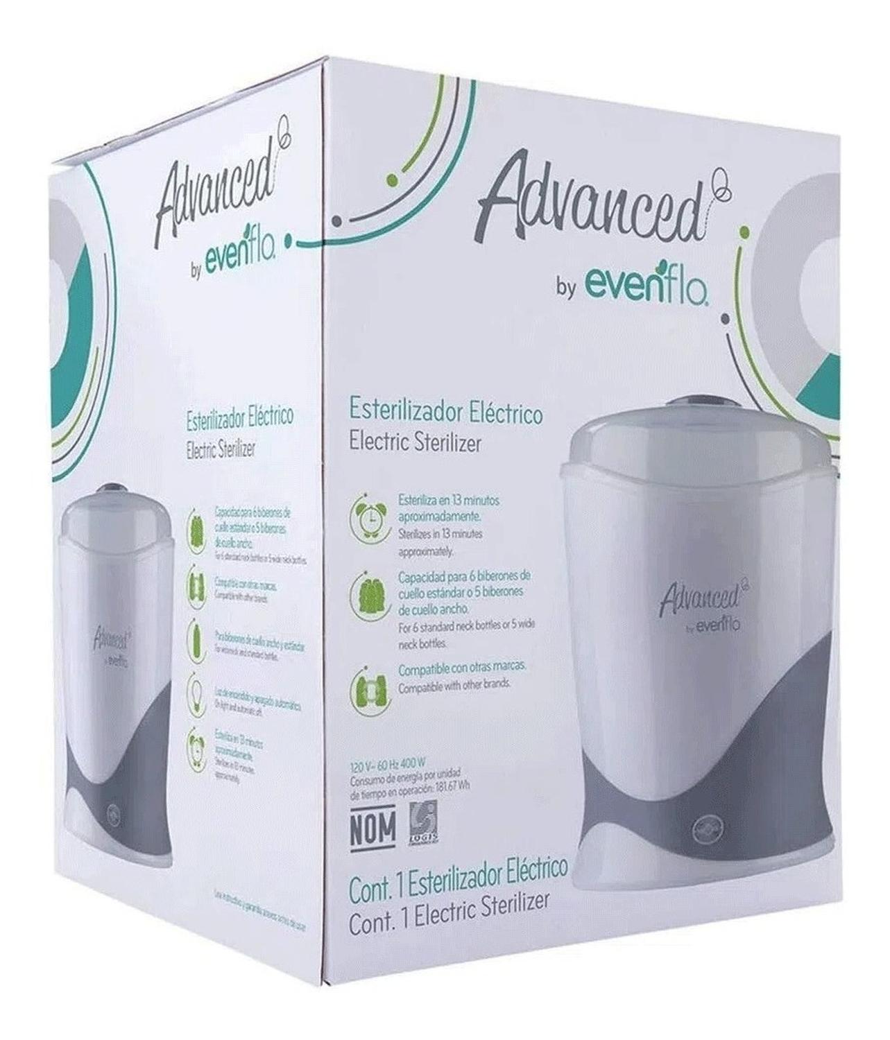 advanced by evenflo sterilizer instructions Esterilizador Electrico Advance Evenflo – Mamalov