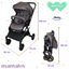 Carriola De Bebe Compacta Reversible Tremiti Ibaby