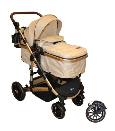 Carriola 6 En1 | Mecedora | Autoasiento | Amalfi - Beige - Ibaby