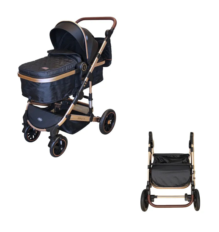 Carriola 6 En1 Mecedora Autoasiento Amalfi