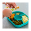 Plato y Cuchara de Silicona 4 Secciones - Azul B0145-AZ BBLUV