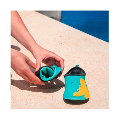 Zapatos de Agua Protectores Unisex Para Playa o Piscina - Aqua B0168-AQ-XS BBLUV
