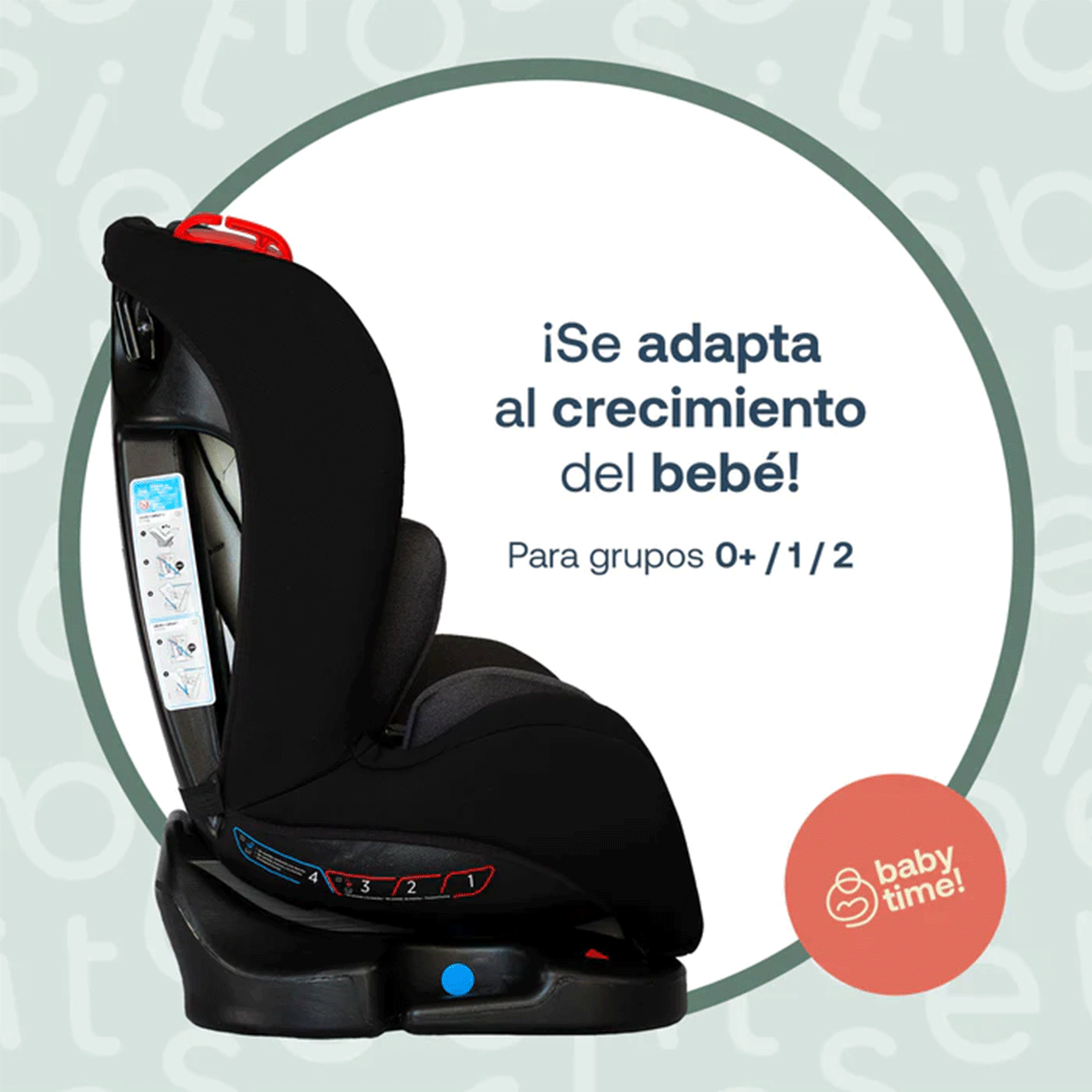 Autoasiento Aries Negro Bebesit