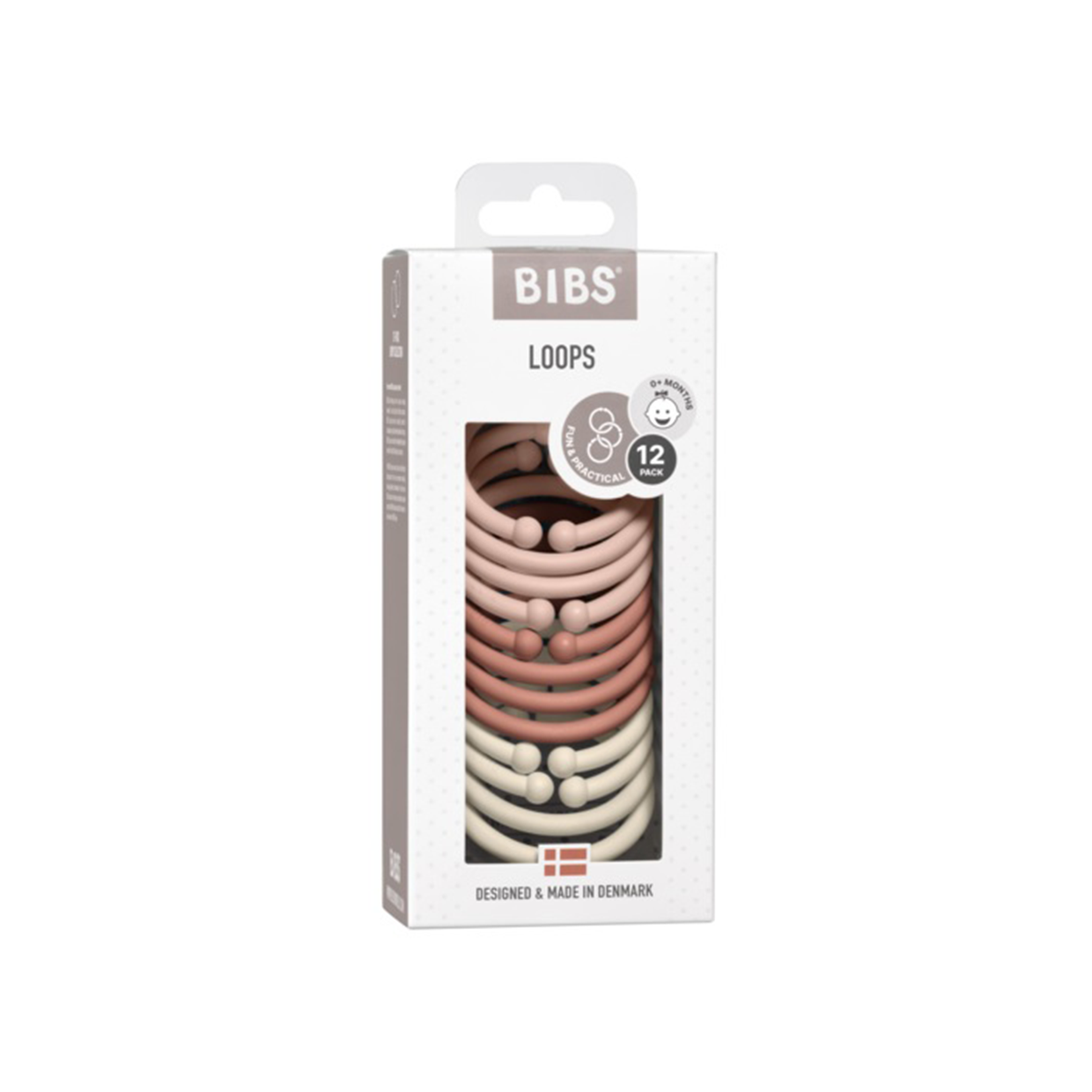 Mordedera 12 pzs - Blush/Ivory 900239 Bibs Denmark