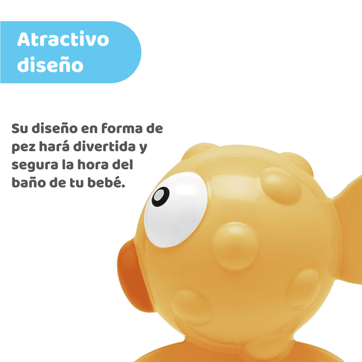TermÇ?Ç?Ǿ?metro de BaÇ?Ç?Ǿ¶ño Pez Naranja 0M+ Chicco 1147