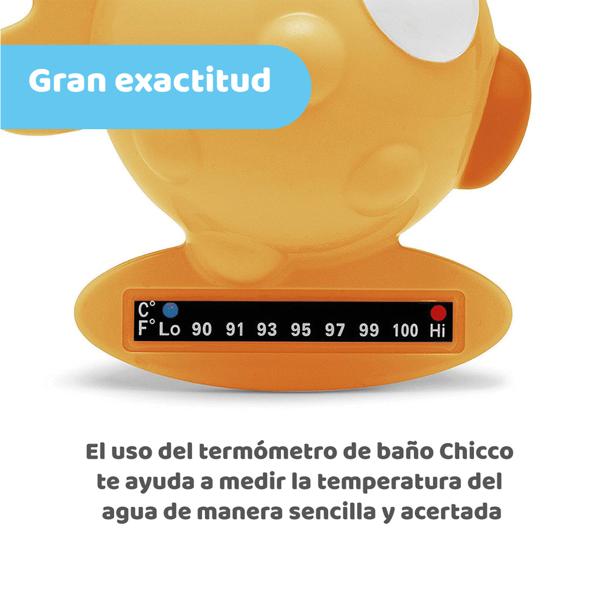 TermÇ?Ç?Ǿ?metro de BaÇ?Ç?Ǿ¶ño Pez Naranja 0M+ Chicco 1147