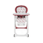 Silla Alta Polly Progress Roja Chicco