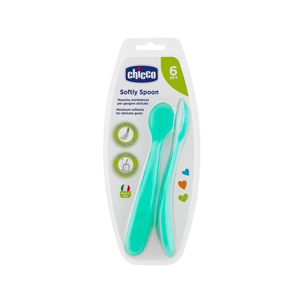 Cuchara de Silicona Easy - Azul 6185 Chicco