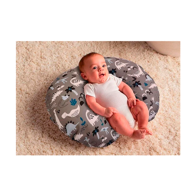 Cojin de Lactancia Bopppy de Dinosaurios - Gris 0182 Chicco