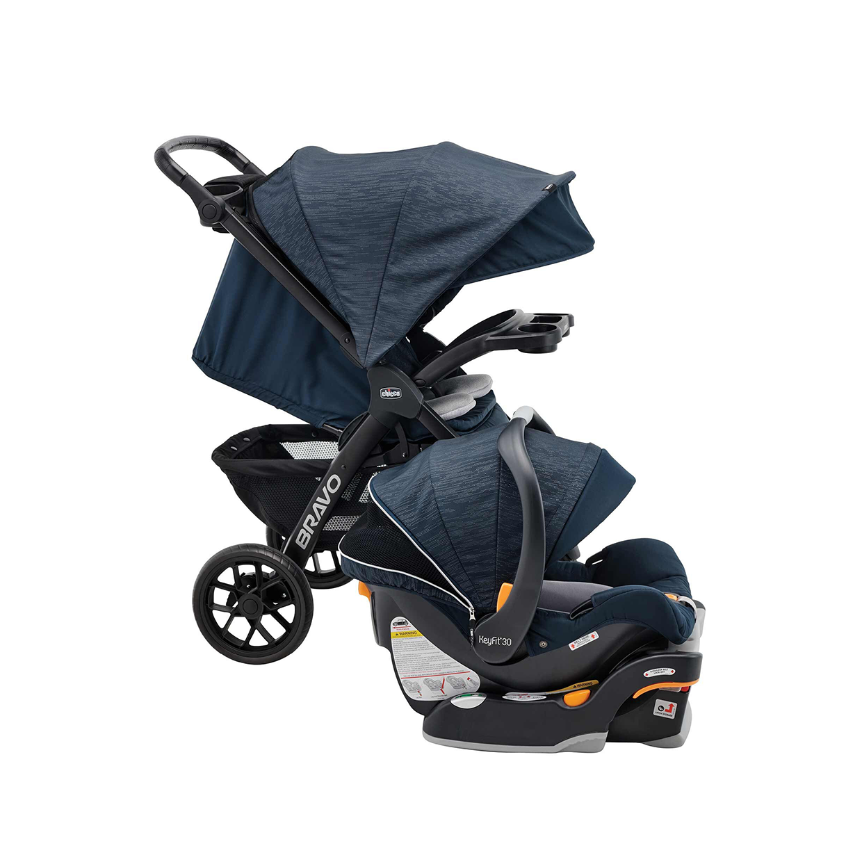 Carriola Bravo LE Trio Travel System - Harbor Chicco