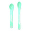 Cubiertos 2 pk Verde Twistshake